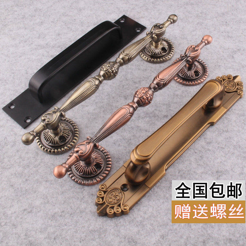 明装家用工业拉手 明孔厨房柜门把手 青红古铜欧式大门五金小拉手,基础建材,小拉手,淘宝优惠券,粉丝福利购,淘宝优惠卷