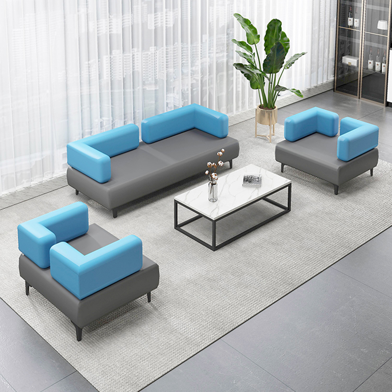 办公沙发茶几组合商务会客接待酒店前台大厅等候区阅览室休闲休息
