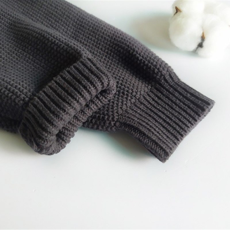 小童男宝宝纯棉毛衣男童秋装毛衣婴儿加厚毛衣针织衫套头毛线衣