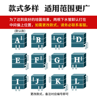 周转箱过滤箱鱼池水循环系统鱼缸过滤器滴流盒上置过滤盒滤桶 diy