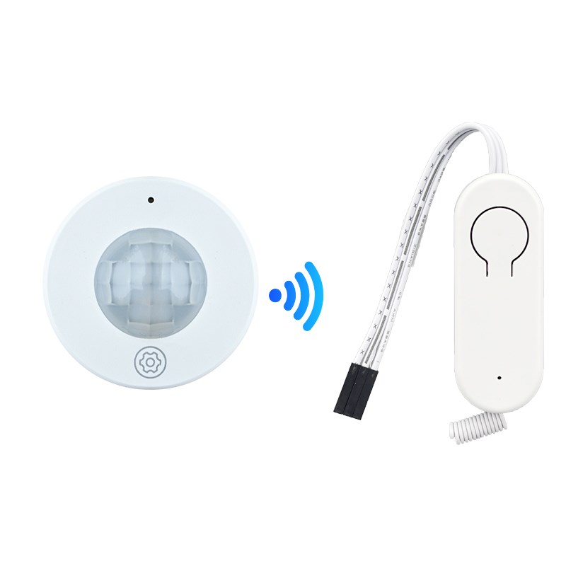 网红楼梯踏步灯无线感应器控制器LED灯带遥控开关人体红外感应器