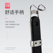 黑柄不锈钢粉篱网勺麻辣烫捞面漏勺煮面勺过滤网冒菜漏网专用商用