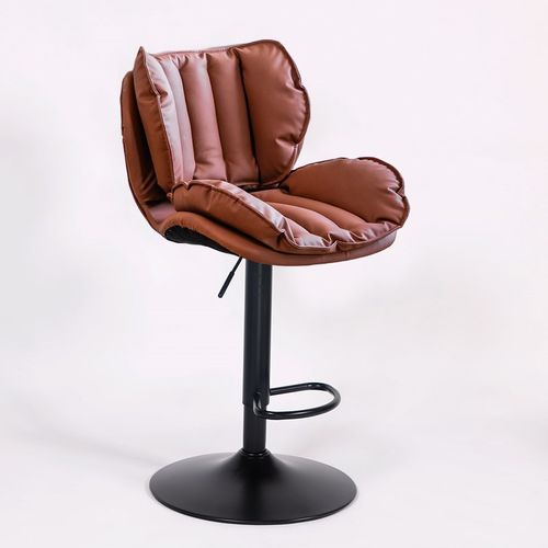 吧台椅家用轻奢高脚凳升降旋转酒吧椅收银柜台高椅子靠背吧台凳商