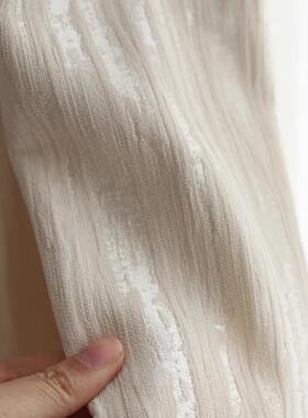 室流金岁月鎏光26180法式油风原尼木风卧客厅落地加厚雪尔遮光飘