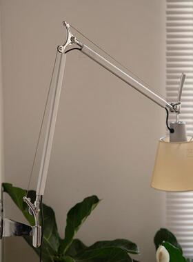 o意大利Artemide卧Tol48286ome摇臂伸设计师缩书房室床头阅读中古