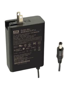 明纬电源NGE90I24-P1J国际版壁挂式可换插头90W适配器