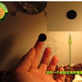 爬虫饲养箱圆形电子温湿度计迷你款 爬虫箱造景测量温蜥蜴陆龟配件