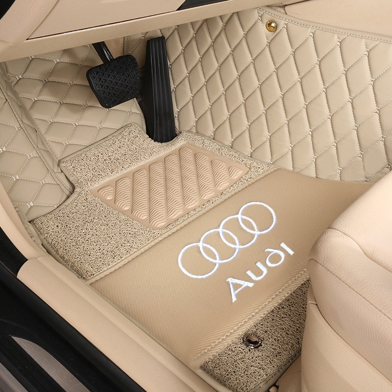 奥迪A6L A4L A8L A3 A5 A7 Q7 Q3Q5主驾驶全包围汽车脚垫单个单片