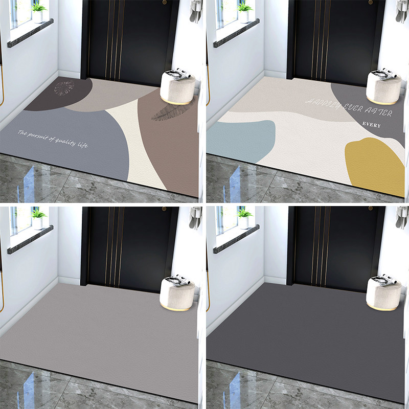入门户地垫可裁剪耐脏免洗可擦洗pvc一擦净轻奢高级北欧pu地垫
