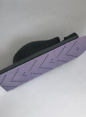 大美光速手推板干磨砂纸 紫色手抛砂纸卷70mm适用磨卡无尘打磨