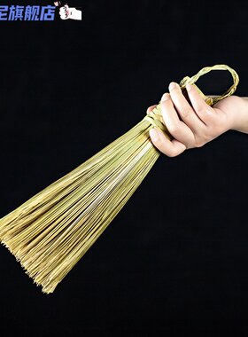 竹编制品 竹子刷锅把 竹制刷把厨房洗锅篾竹刷子家用老式手工锅刷