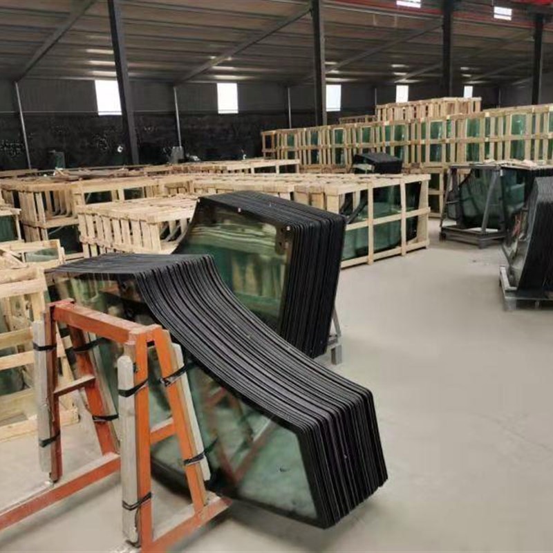 潍河1804F拖拉机驾驶室钢化玻璃潍河2004/2204车门后档玻璃配件