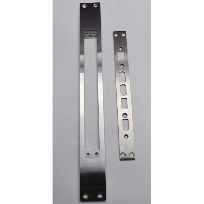 正美嘉 霸王锁体388X40-368X40导向片安装片通用门框锁片定355X44