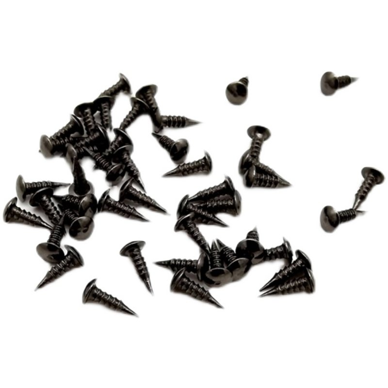 螺纹泡钉子圆钉4X8工艺礼盒相框泡钉光面钉装饰金色铆钉图钉鞋钉