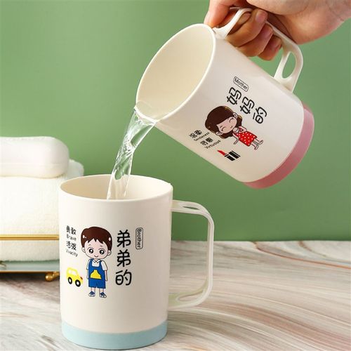 亲子刷牙杯儿童家庭装一家三口漱口杯家用牙刷杯套装洗漱杯牙具杯