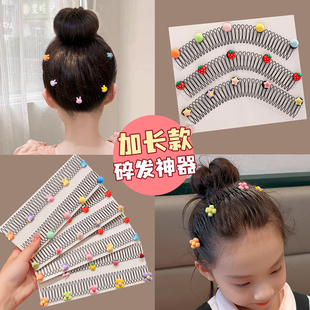 碎发整理神器儿童隐形发夹后脑勺碎发梳发卡前额刘海固定插梳发箍