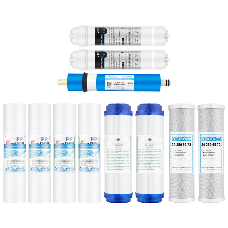 家用反渗透滤水机10寸PP棉净水器滤芯RO膜通用过滤器R0185滤芯