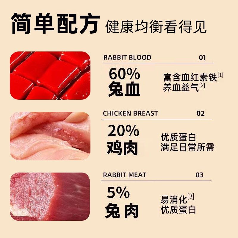 猫咪零食兔血冻干宠物小幼猫磨牙增肥发腮孕猫补充营养含鸡肉主食,宠物/宠物食品及用品,猫冻干零食,淘宝优惠券,粉丝福利购,淘宝优惠卷