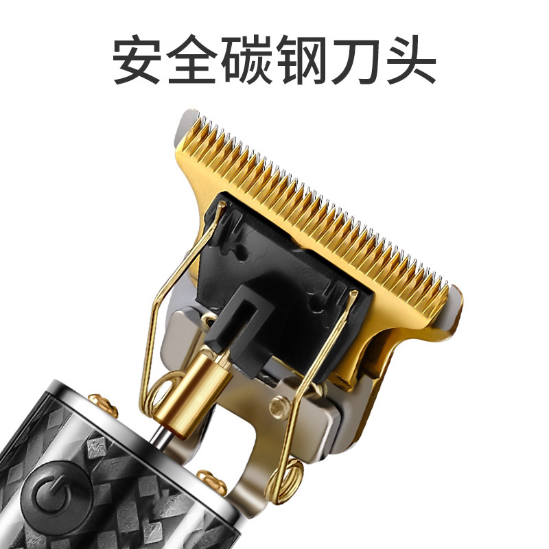 理发器油头推剪雕刻电推剪推子家用剃头发光头神器专业发廊用推白