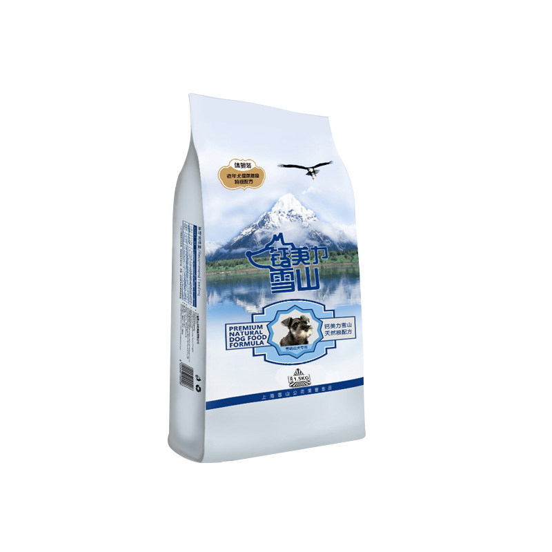 钙美力雪山 雪纳瑞犬专用老年犬狗粮膳食营养配方天然粮1.5k包邮