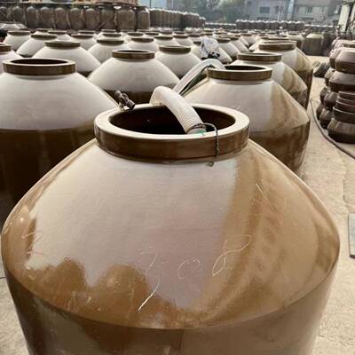 加厚型200斤土陶大酒坛酒窖生产厂家74981储酒0缸坛吨缸藏