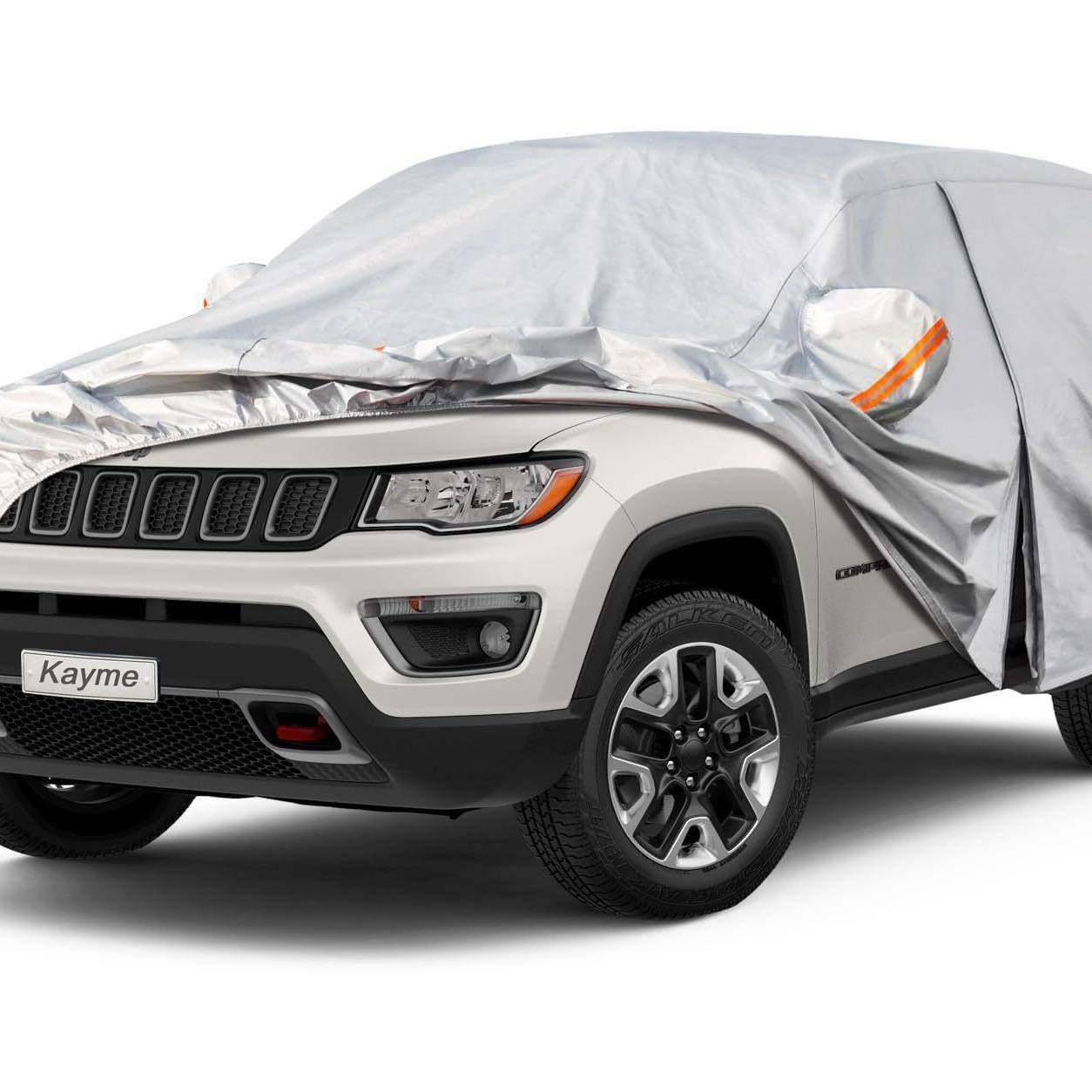 汽车加厚遮雪挡防晒罩汽车带四季396反通用衣全车汽车全包光条