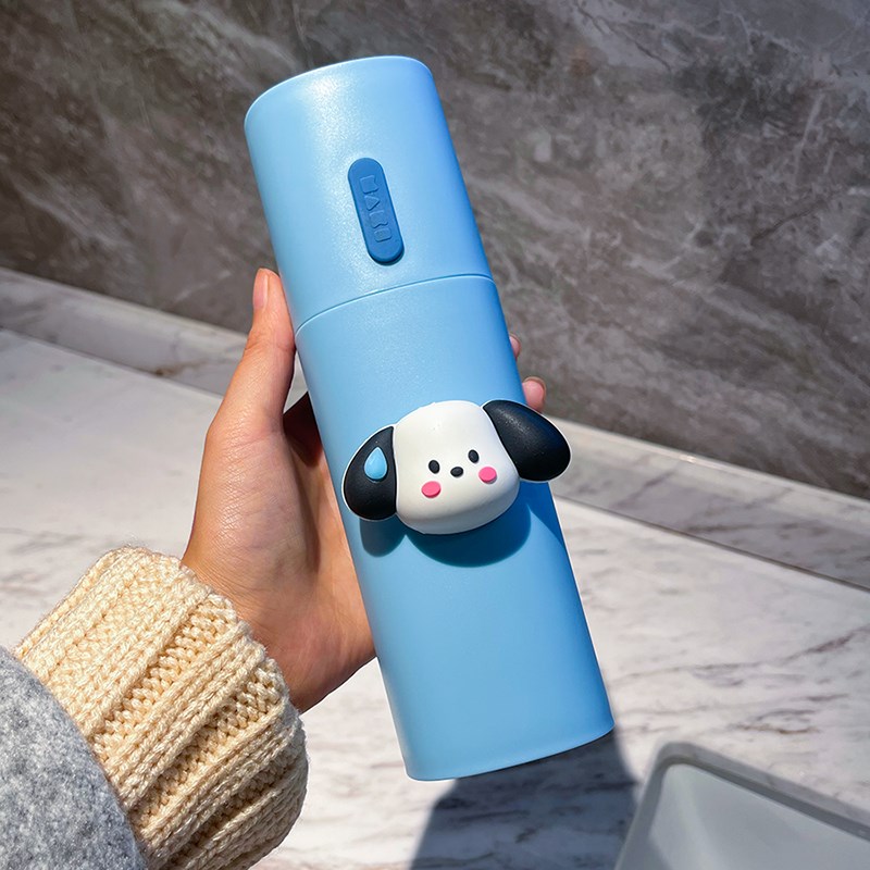 旅行便携洗漱杯套装漱口杯刷牙杯情侣学生宿舍牙刷牙膏牙具收纳盒