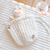 婴儿床收纳挂袋宝宝床边收纳袋布艺大容量床头尿片玩具储物置物袋