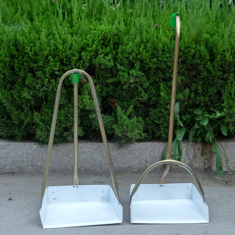 家用簸箕不锈钢单个清洁灰斗垃圾铲铁扒子环卫簸箕撮子畚斗