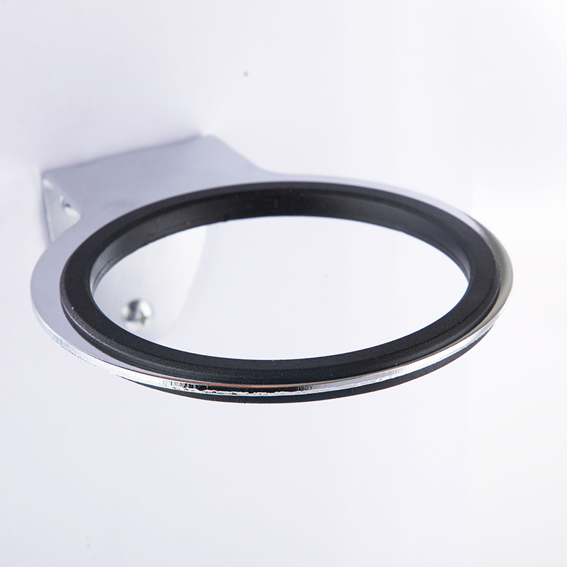 理发店吹风机架子发廊壁挂不锈钢打孔浴室洗手卫生间风筒座置物架