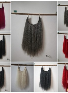 戏曲包公髯口 胡子黑满 寇准演出花脸胡子白色 武生红色关公胡须