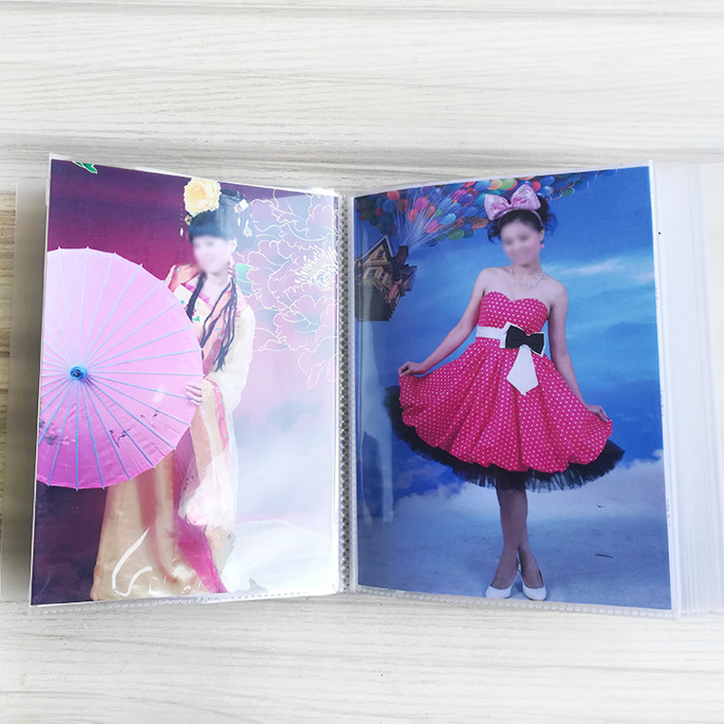 透明简约7寸5R插页相册明信片收纳本情侣影集宝宝成长纪念生写册