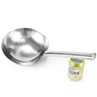 商用汤勺不锈钢大勺子加长柄水勺舀水勺加长柄汤勺大汤瓢舀粥勺