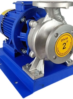 IHW80-160AB不锈钢家用电动卧式离心泵循环泵防腐蚀耐高温增压泵