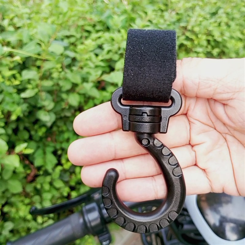 4个装】电动车挂钩前置通用免打孔自行车置物挂物多功能加粗加厚