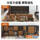 柜速晓钦格子柜客厅储质物柜组合克卡莱柜实木书柜高品SG012008格