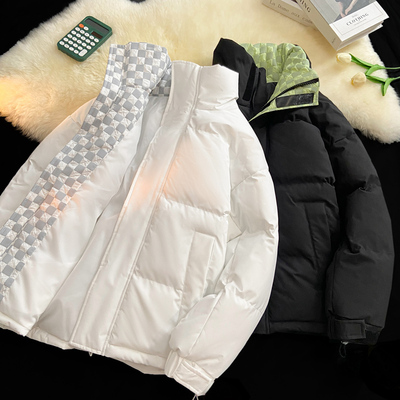 zptx羽绒棉服女款冬季2025新款加厚保暖棉衣男女情侣款冬装外套