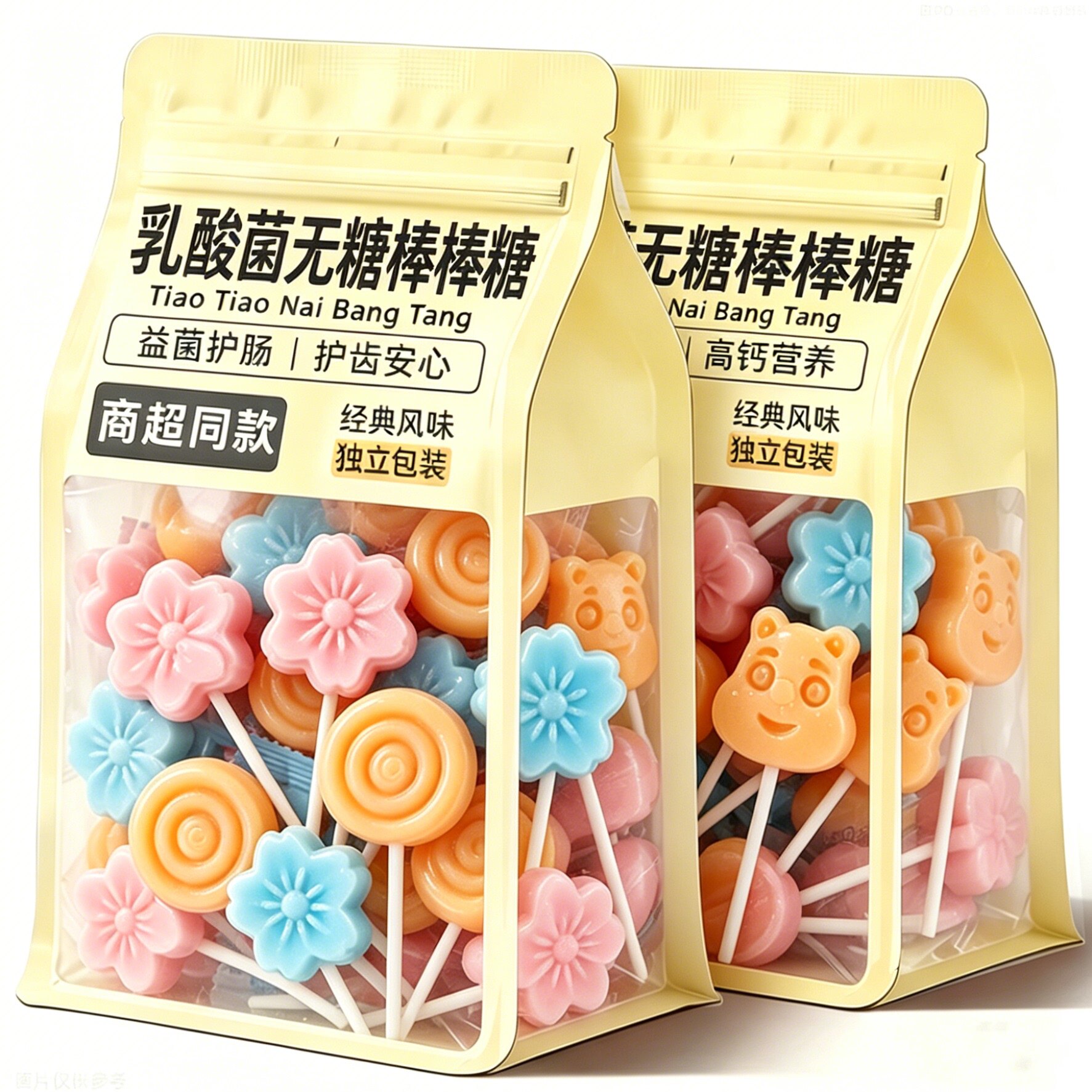 乳酸菌维C无糖棒棒糖奖励学生图片