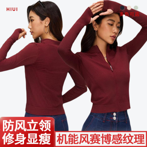 DK健身服修身显瘦防风骑行外套女