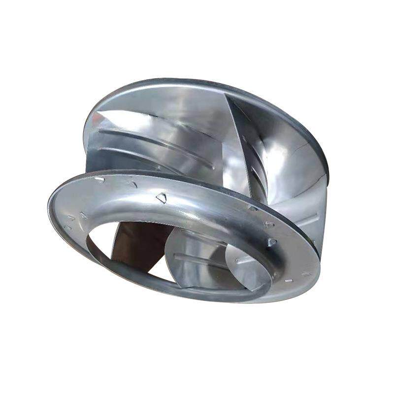 FFU工业空气净化风机叶轮风叶大小额铝铆接风轮扇叶高效排烟