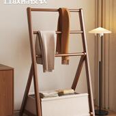 衣架落地室挂衣卧架飘窗床边床尾衣985服收纳神器衣架家临帽时房