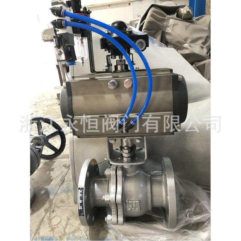 动切断不锈钢6C法兰球阀Q64气1F-1高压多功能水泵控824制阀开关阀