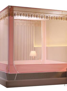 包蚊帐家用F5M7J8S91.35x1底.防9m儿童摔1.5x1.9m蒙古2米x2米大床