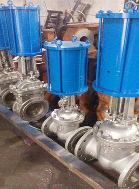 Z641W-16无品牌//2D/4/0/641500P气动304不锈钢闸阀N15-900油品耐