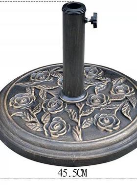 SWC座厂家直销遮阳伞圆底座户外用遮阳伞伞脂8KG形树底座