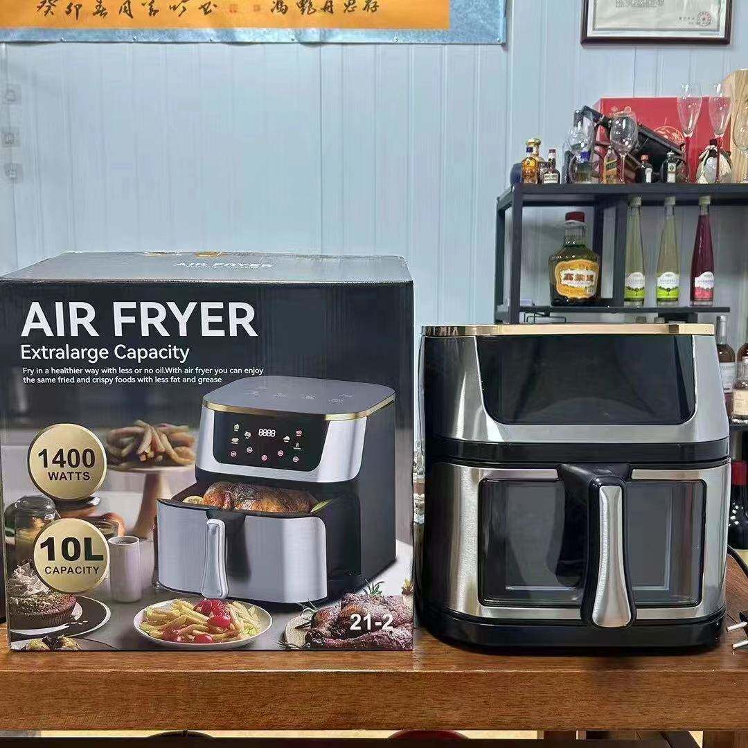 Airfyer家用空炸锅JD-211710L大气L容量r多功能薯条机电炸锅