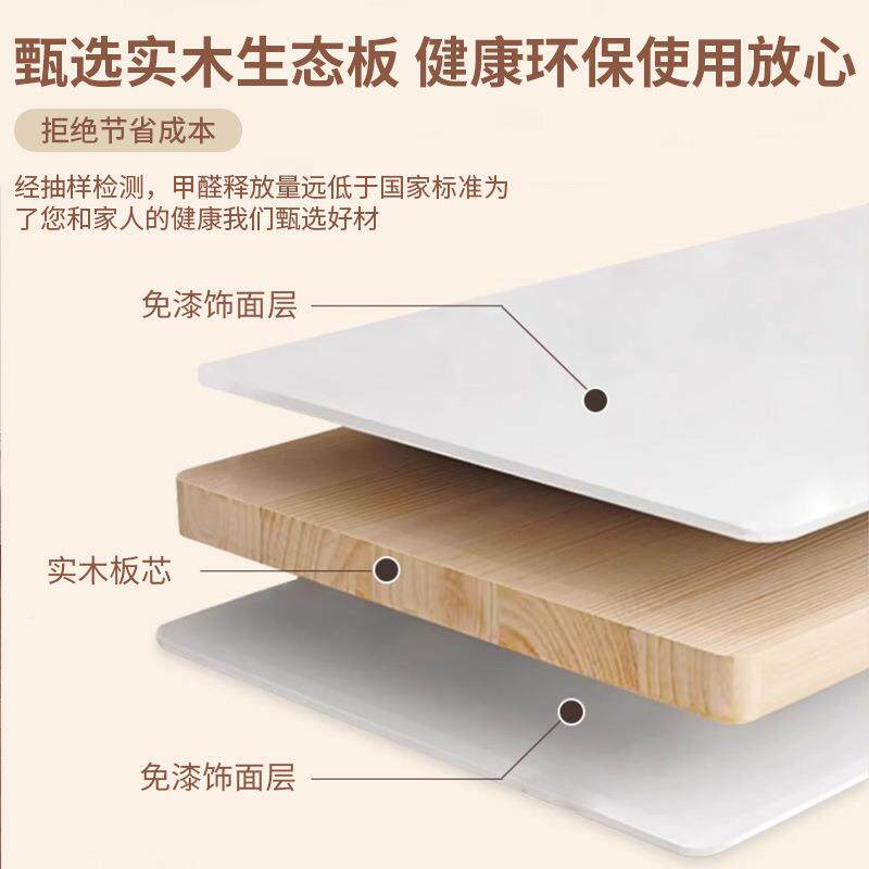 岩板电视柜落985地组合26cm家用收纳储物一体现茶代简几约实电木