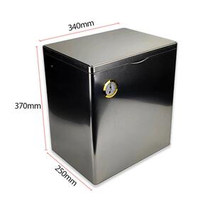 茶叶罐5斤装陈皮超桶大号封带湿度计BST马铁大口容量金属罐储存密