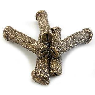 鹿角穿心柄制作鹿材料1212鹿角刀柄马POM柄树脂鹿角刀贴片穿心马