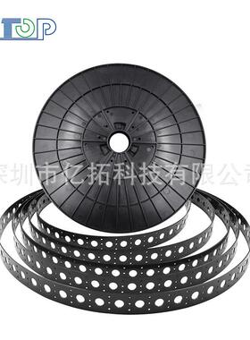 12m彩全外露灯安装条固m定带穿串孔灯安装带74750m一卷